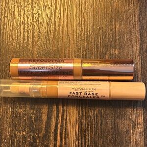 Revolution Conceal & Define Concealer and Fast Base Concealer - C11
